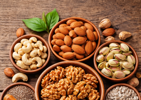 Benefits of nuts and seeds for overall wellness