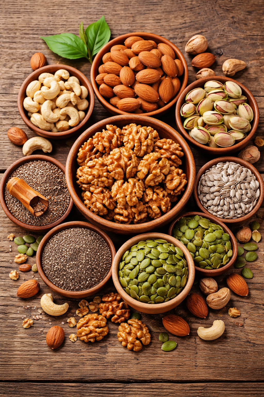 Benefits of nuts and seeds for overall wellness